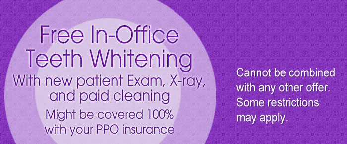 Free In-Office Teeth Whitening Coupon